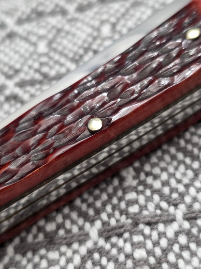 Red Stag Germany Trapper Red Bone Jig Handles 82025