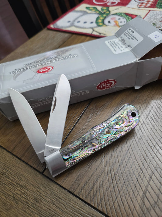 2019 Case XX Tony Bose Smooth Bullnose Trapper Abalone 10365