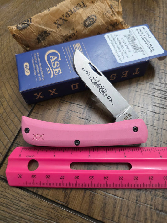 2025 Case XX Crossroads Sod Buster JR Bubba Gum Pink 39944