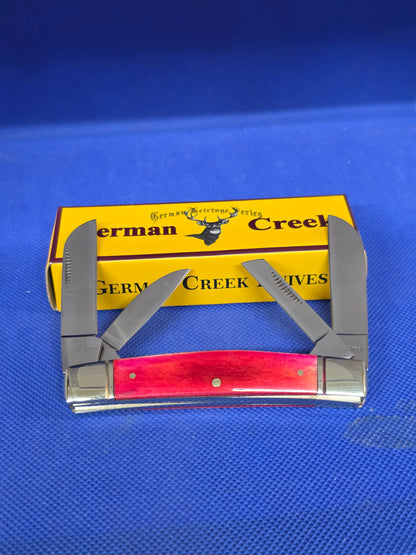 GERMAN CREEK  Congress - Smooth Red Bone Handles - EM2567064RBN