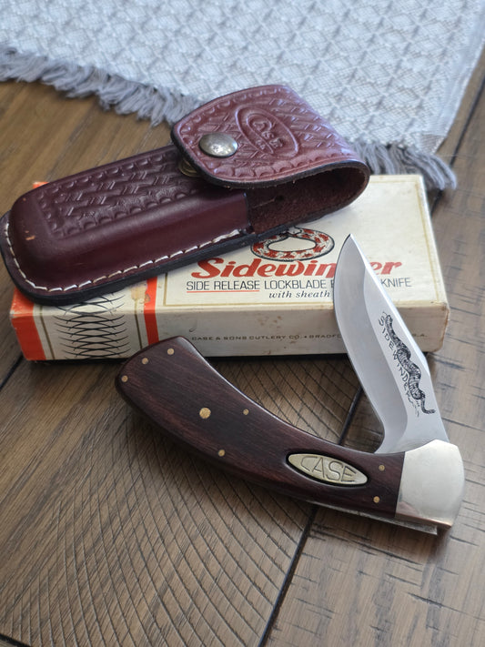 1980 Case XX Sidewinder Locking Knife