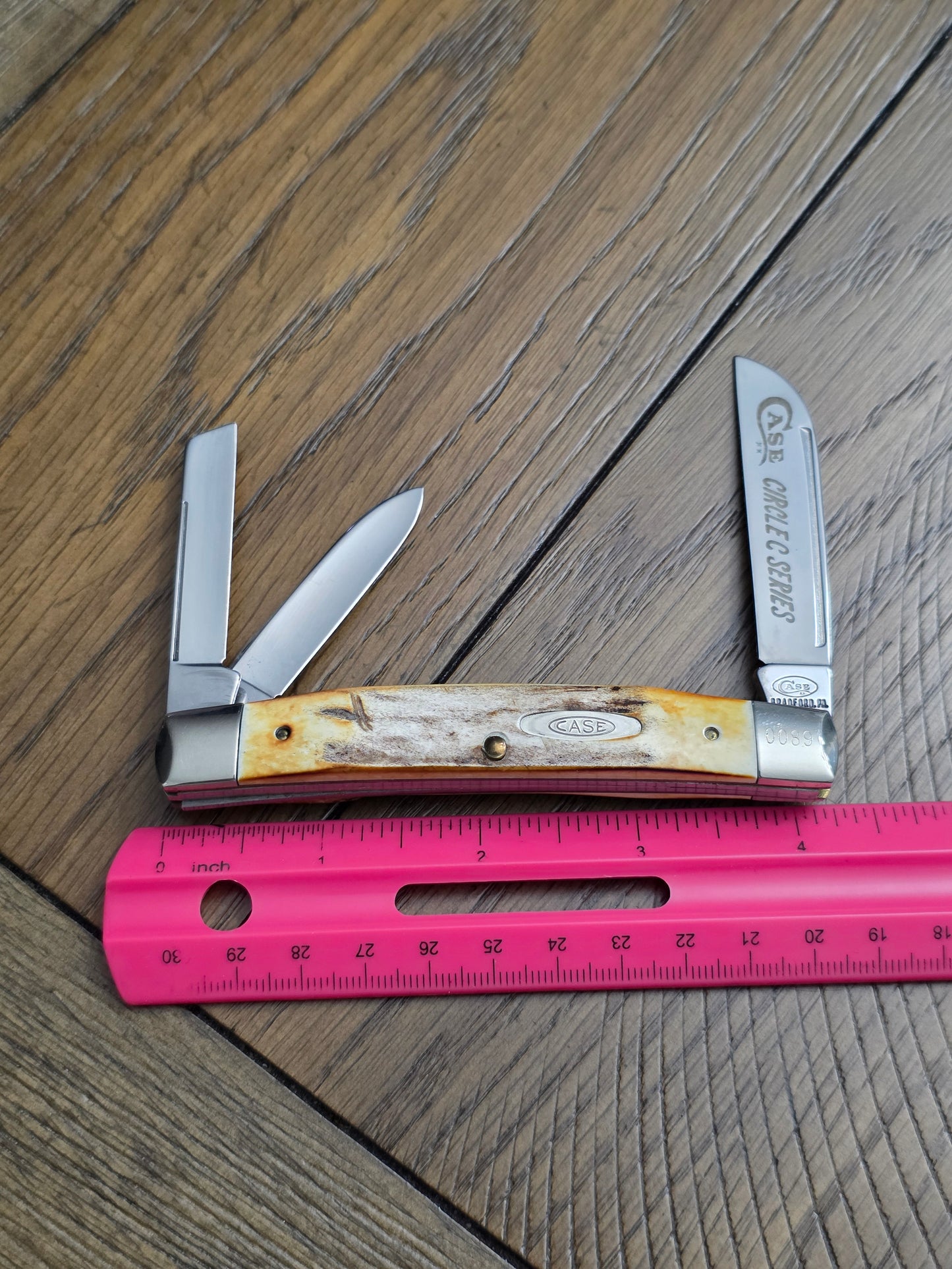 1986 Case XX Stag Handle 53088 Congress Circle C Series