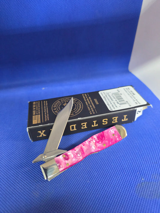 2026 Case XX Pink Crackle Kirinite Cheetah Cub 16166