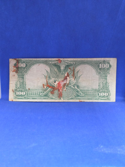 1902 Series $100 Lexington KY Bank Note First & City National Bank Large Size