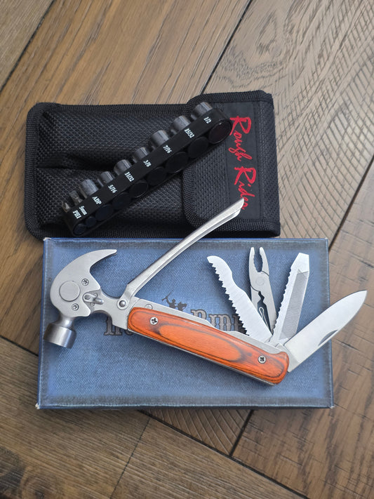 Rough Rider RR203 Multi Tool Set with Sockets and Pouch