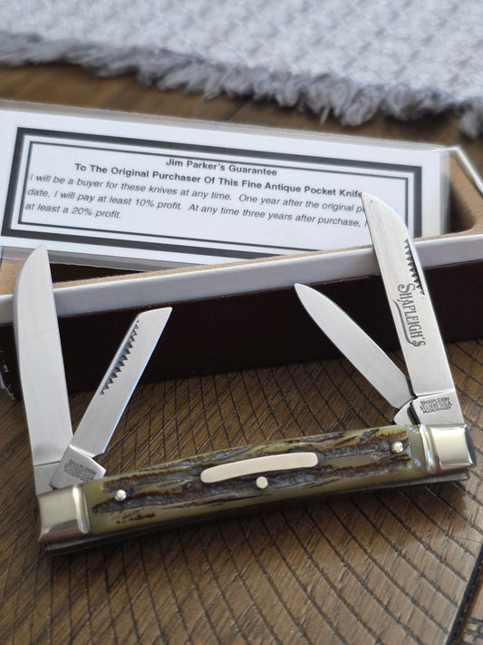Shapleigh Bone Stag Congress 4 Blade Germany