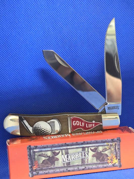 Marbles Trapper Golf Knife Custom Designed - MR578GLF