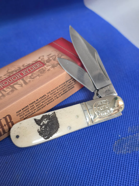 Rough Ryder - Barlow - Custom Wildlife Series - Wild Boar - RR198WB