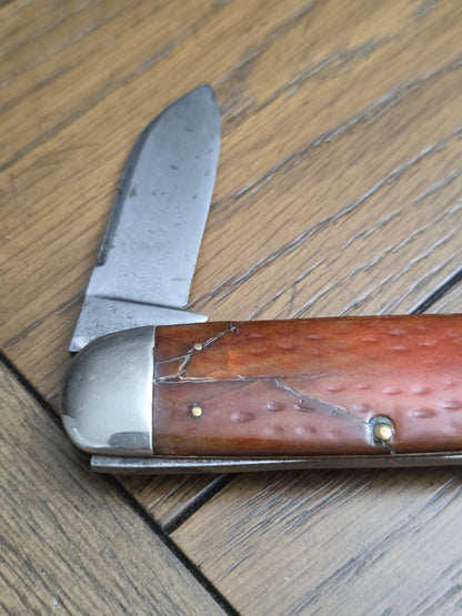 1940-64 Case XX Red Bone Elephant Toe Used