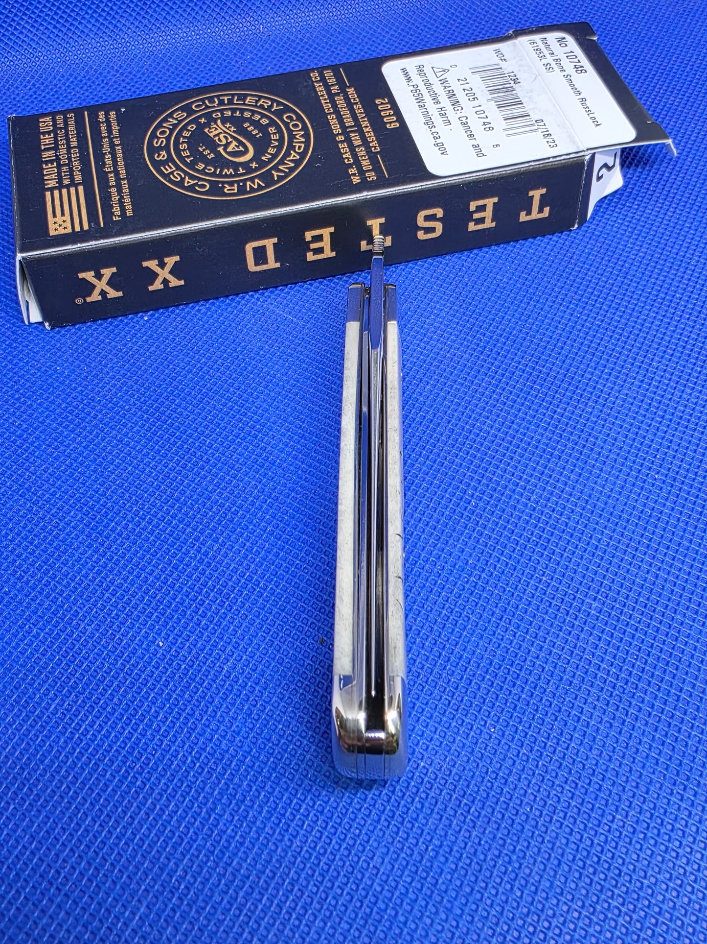 2023 Case XX Russlock Shot Show Exclusive US Flag Rip Out 10748