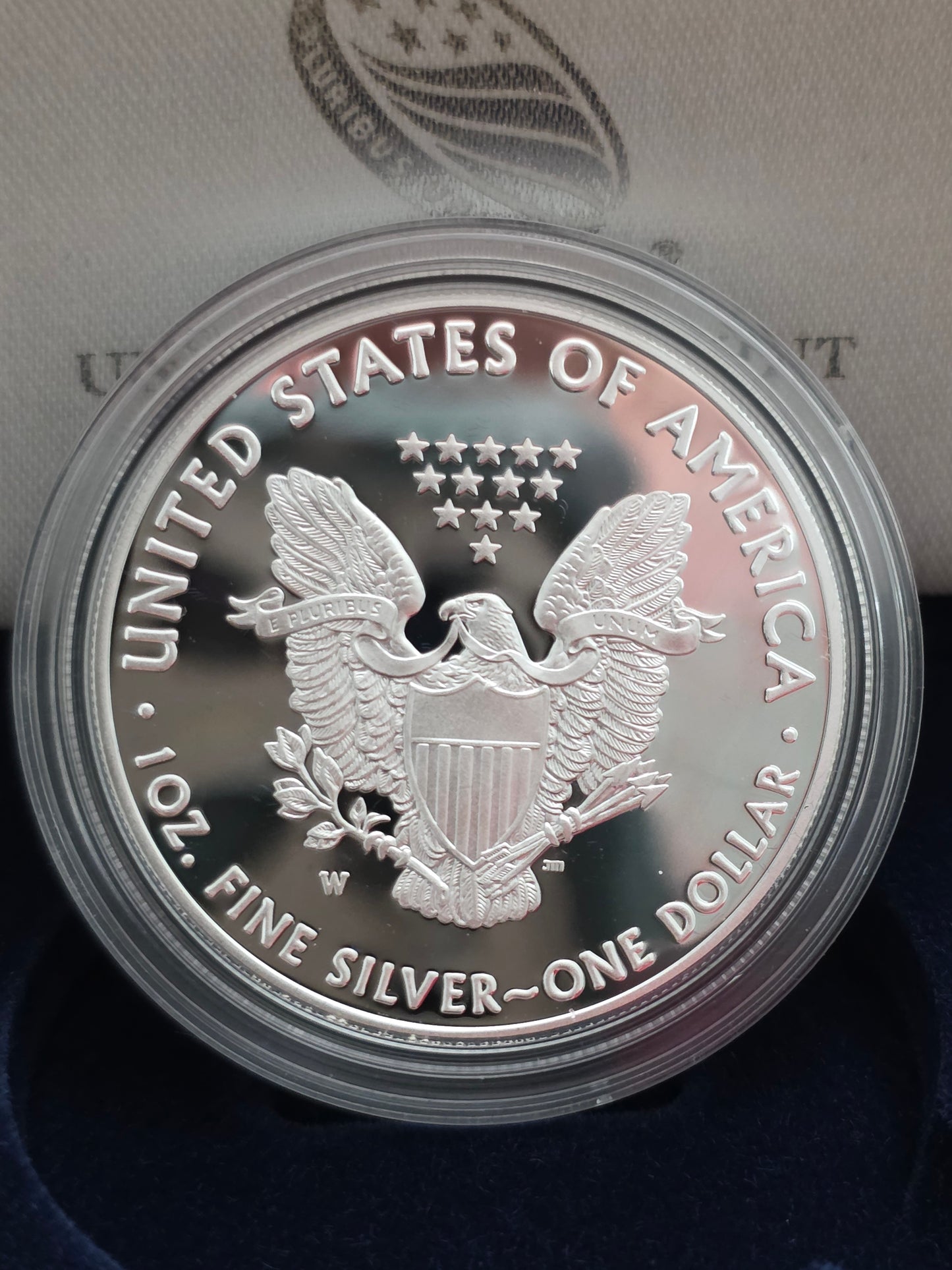 2017 SAE Proof Silver American Eagle $1 New in Box