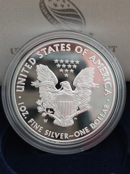 2017 SAE Proof Silver American Eagle $1 New in Box