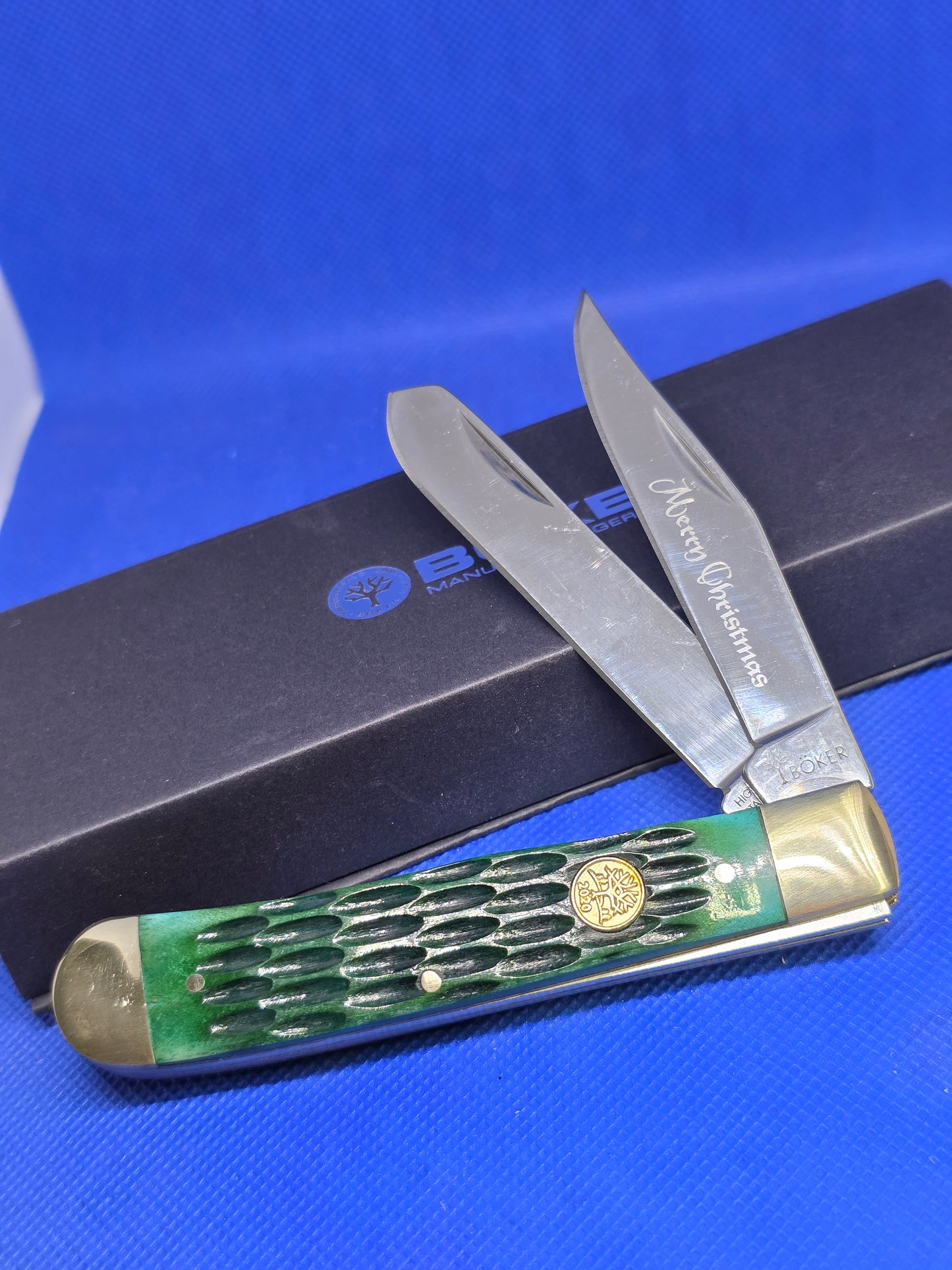 Boker - Green Jig Bone Trapper - 110785