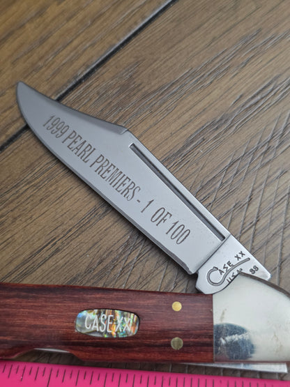1999 Case XX Copperlock Pearl Premiers 1 of 100 1 Floating Dot No Box