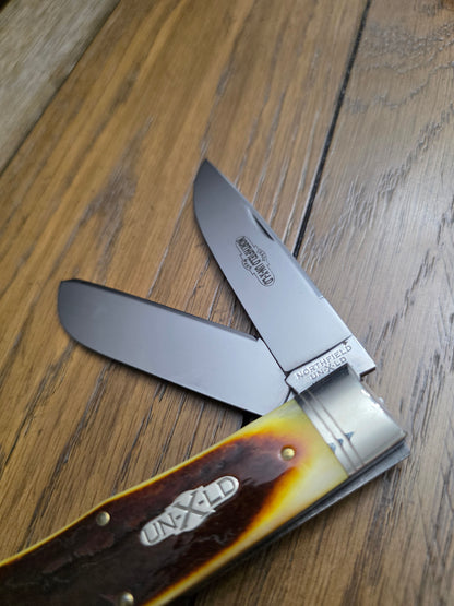 Great Eastern Cutlery Northfield #23 Pioneer Antique Autumn Bone Handles