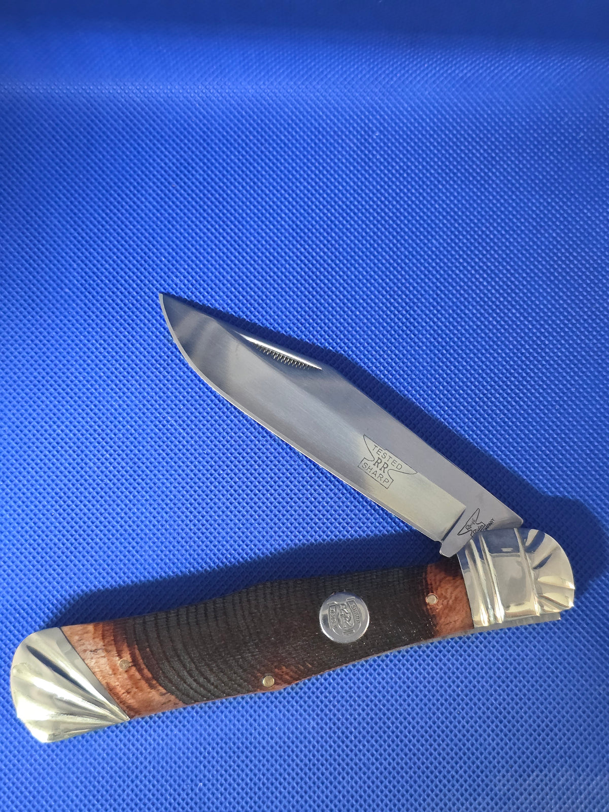 Rough Rider Brown Sawcut Bone Large Coke Bottle