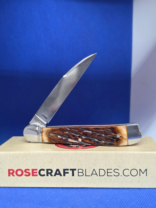 RoseCraft Snake Creek Copperhead Dapper Brown Jigged RCT035-DBJ