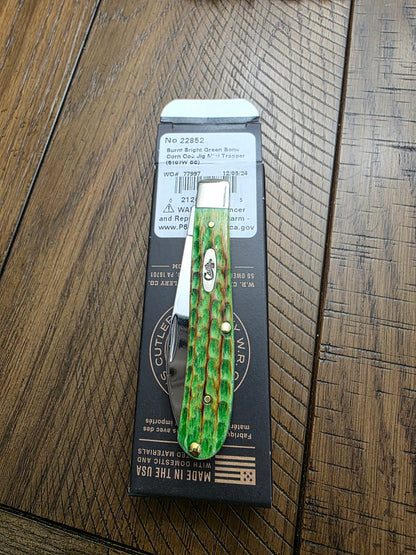 2024 Case XX Lizard Skin Mini Trapper Single Blade 6107w 22852