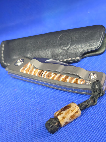 Arno Bernard Rinkhals Custom - Mammoth Tooth Handles Excellent Condition