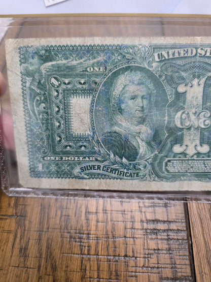 1896 $1 Silver Certificate VG10 Series B FR. 225 Sign.: Bruce, Roberts