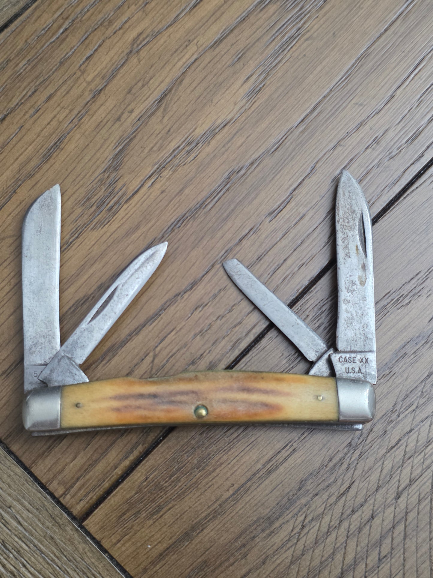 1965-69 Case XX Stag Handle Congress 5488