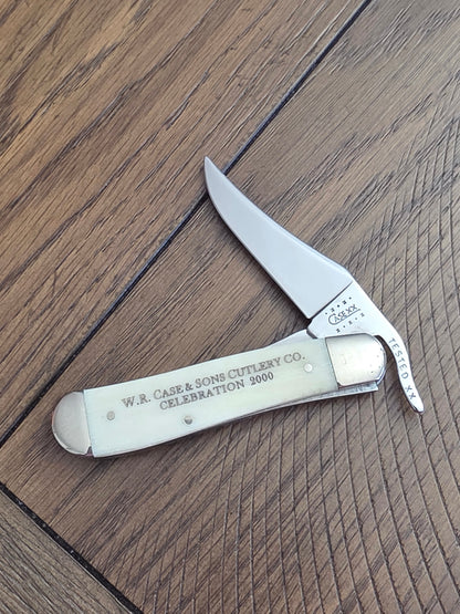 2000 Case XX Russlock Smooth Bone 2000 Celebration Knife