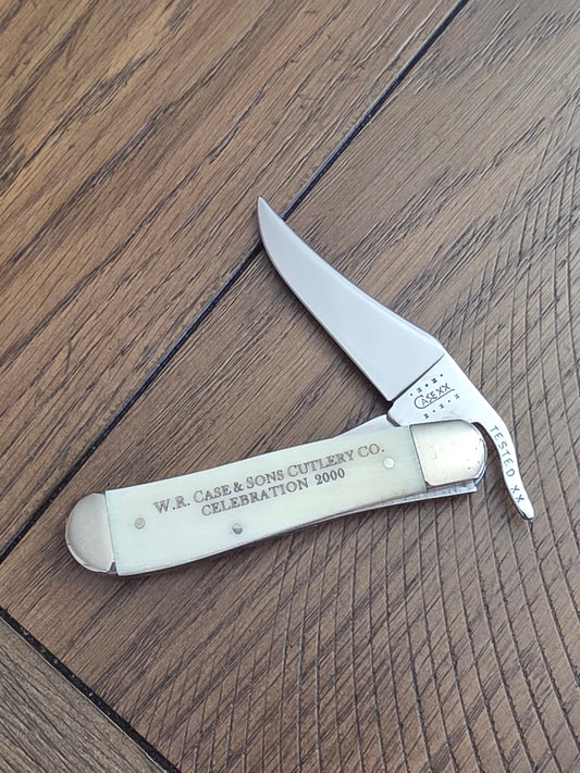 2000 Case XX Russlock Smooth Bone 2000 Celebration Knife
