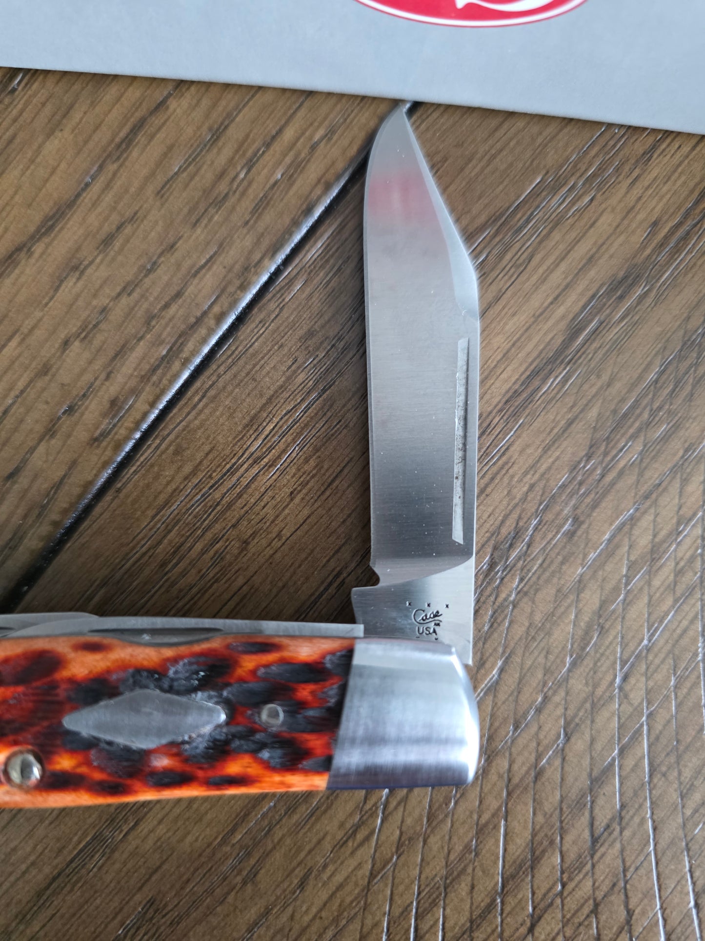 2015 Case XX Tony Bose Cattle Knife Chestnut Bone 07223 154CM