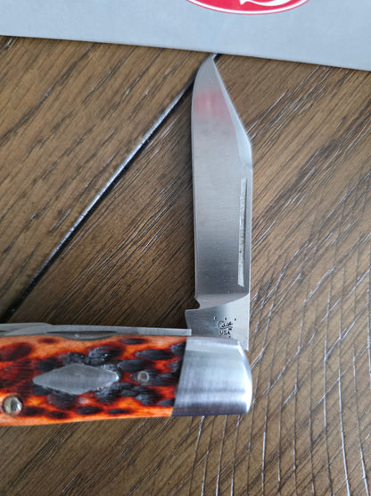 2015 Case XX Tony Bose Cattle Knife Chestnut Bone 07223 154CM