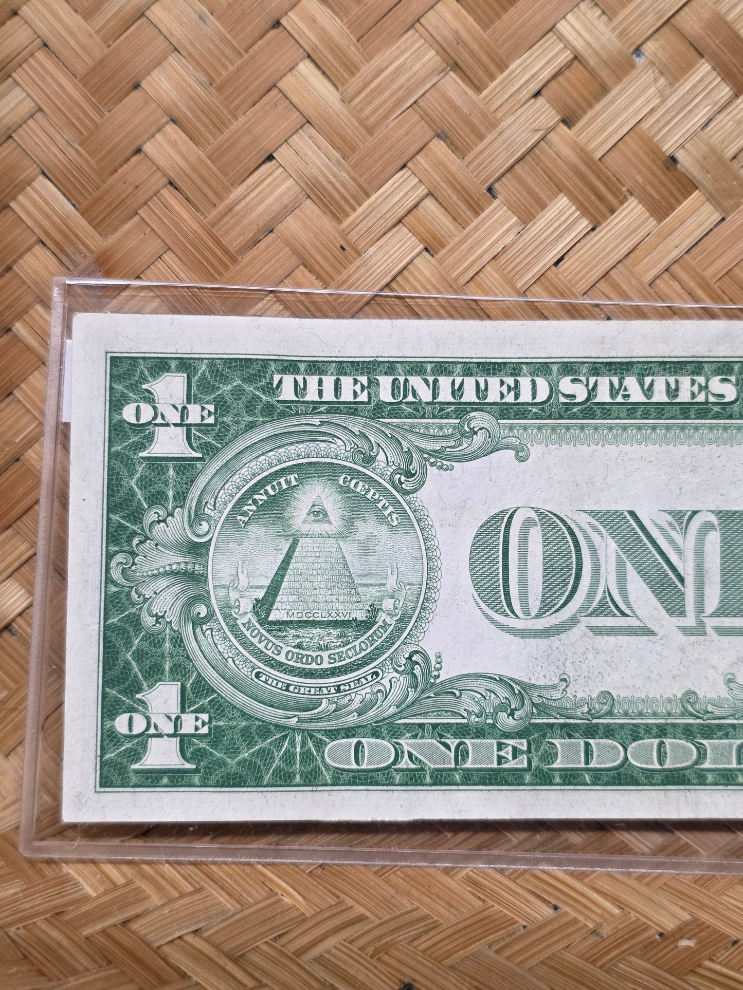 1935 Series A $1 Dollar Silver Certificate Blue Seal VF condition