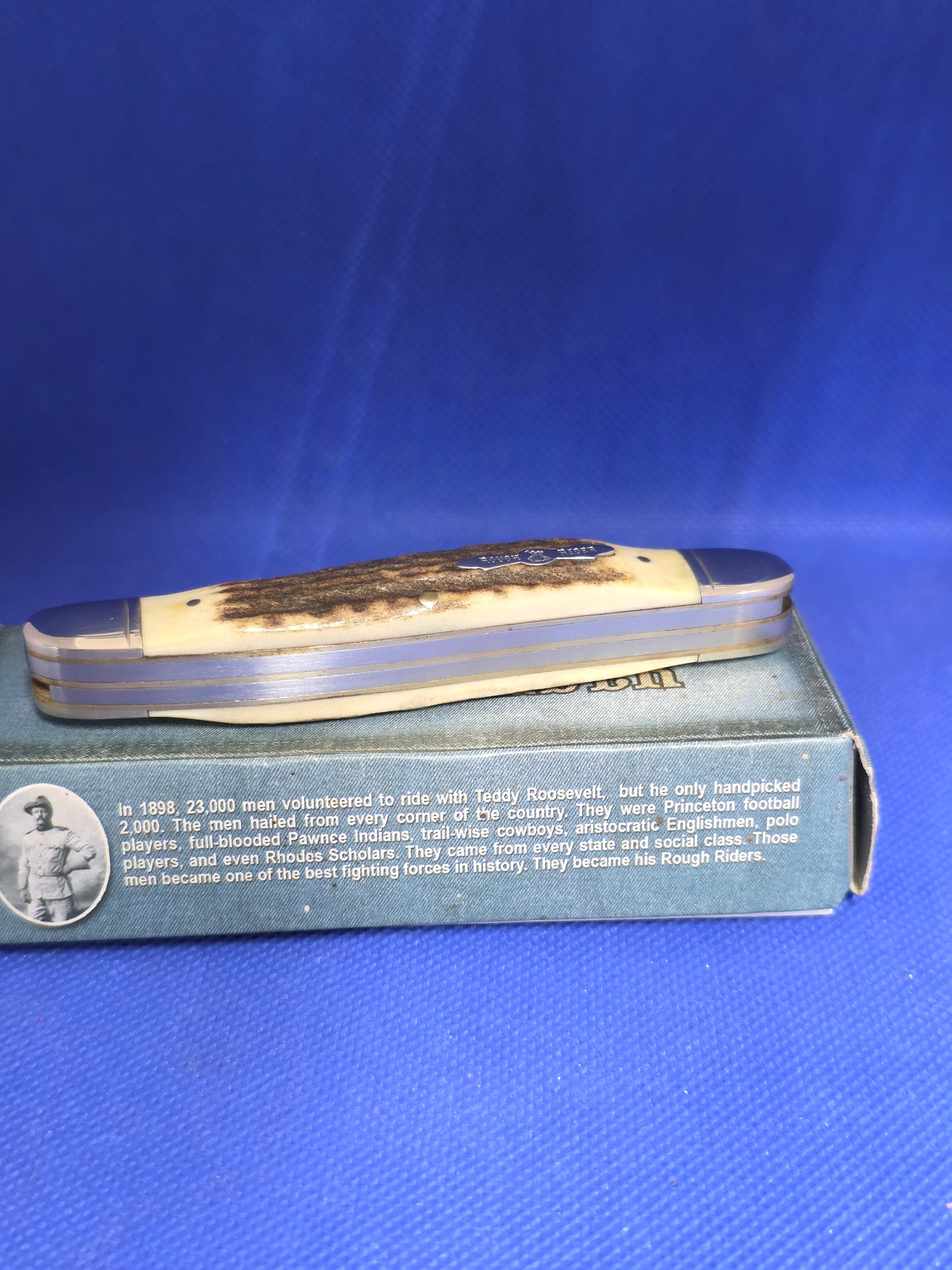 Rough Ryder - Genuine Stag Muskrat - Rare Find