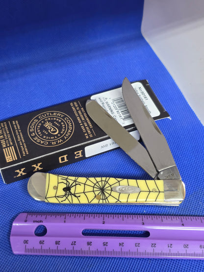 2025 Case XX Yellow Trapper Spider Web 80161 SW SFO