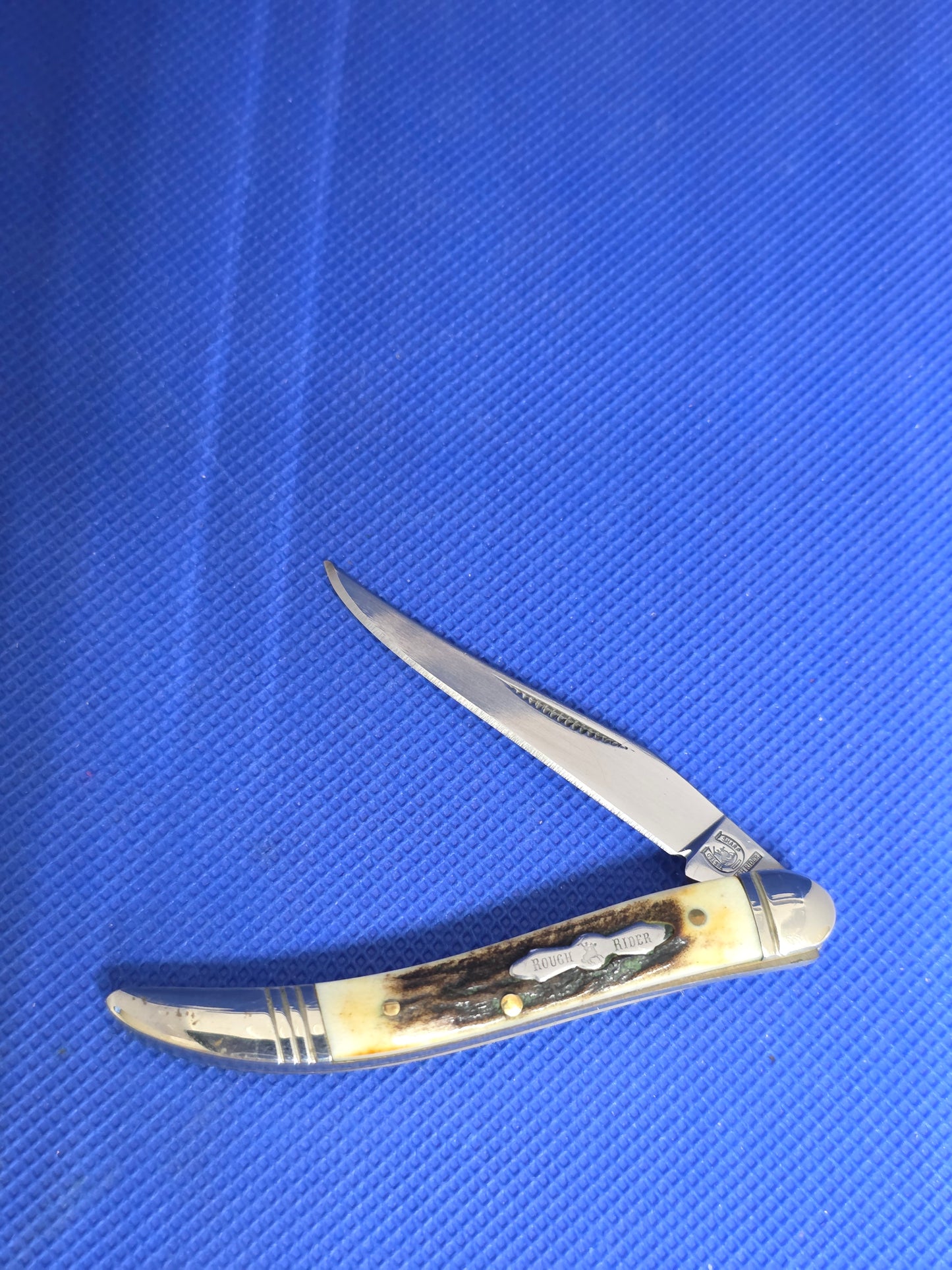 Rough Ryder - Genuine Stag Tiny Toothpick - Rare Find