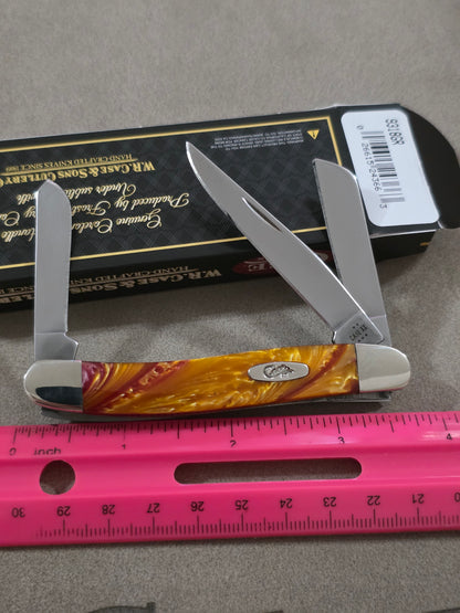 2025 Case XX Golden Ruby Corelon Handle Stockman NIB 9318GR