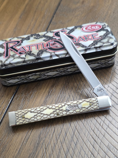 2006 Case XX 6185 Doctor's Knife Rattlesnake Jigged CA8330 SMKW