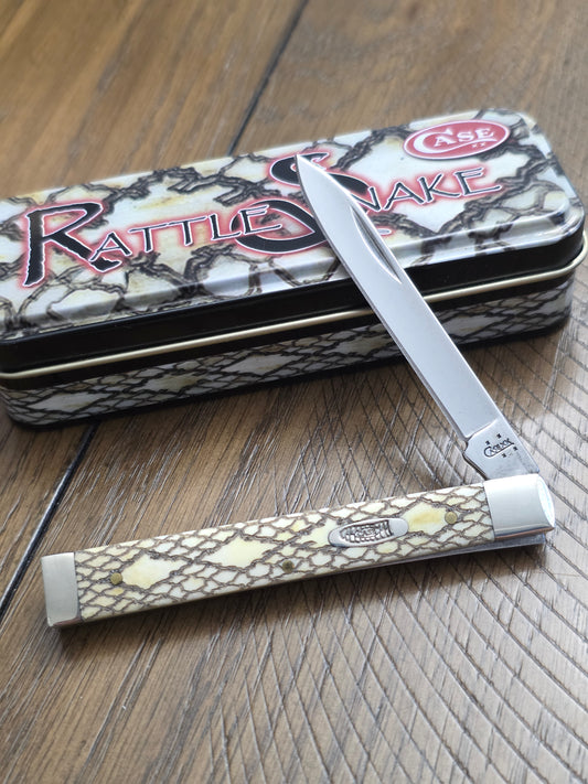 2006 Case XX 6185 Doctor's Knife Rattlesnake Jigged CA8330 SMKW