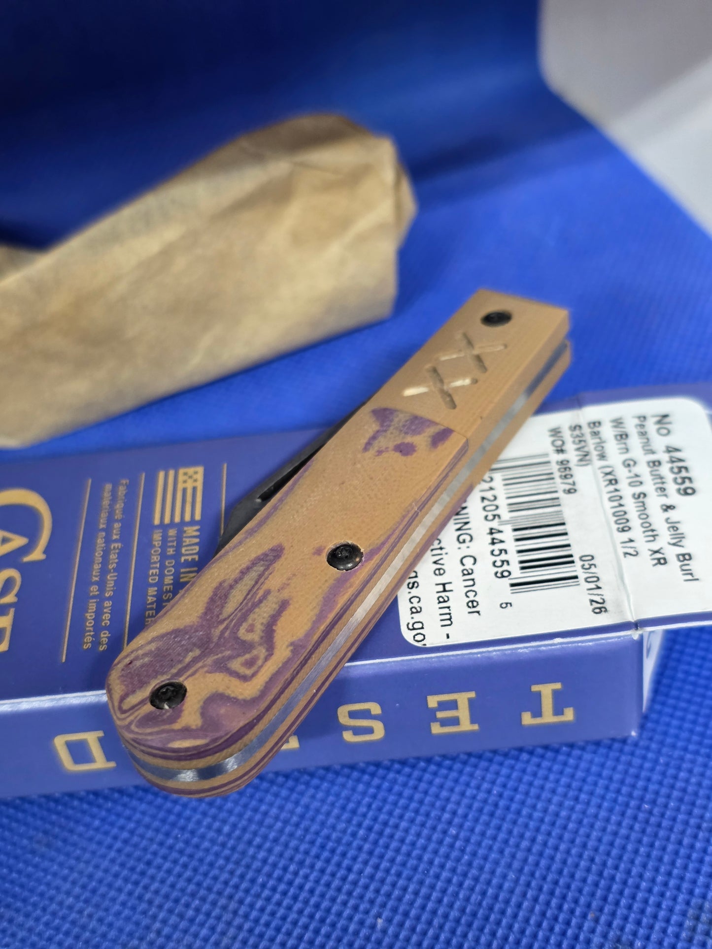 2026 Case XX Crossroads Barlow Peanut Butter & Jelly SMKW Exclusive 44559