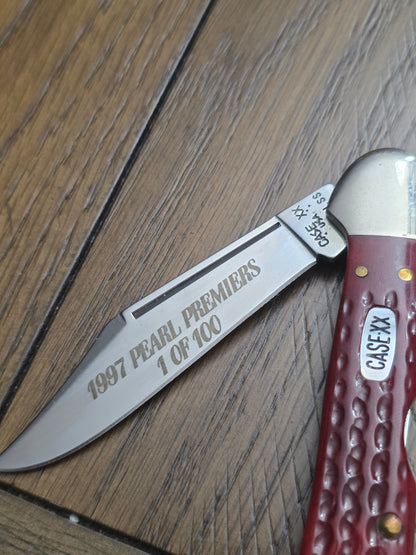 1997 Case XX Copperlock Pearl Premiers 1 of 100 3 Floating Dots No Box