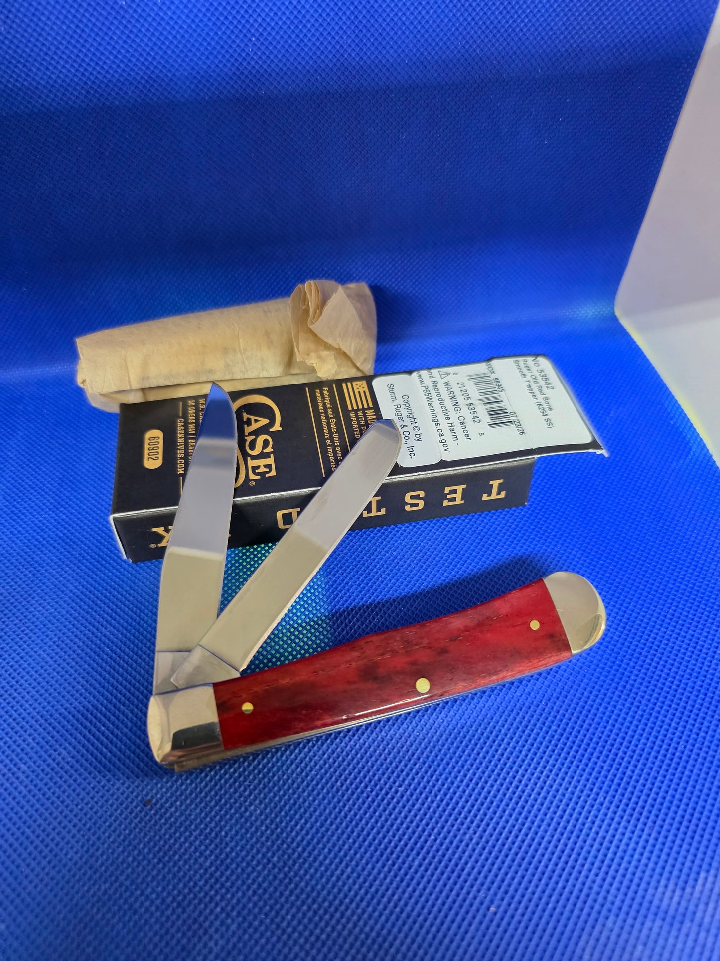 2026 Case XX Ruger Old Red Bone Trapper 53542 NIB