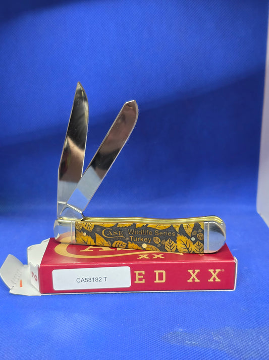 Case XX - Antique Bone Trapper - Turkey Wildlife Series - CA58182-T