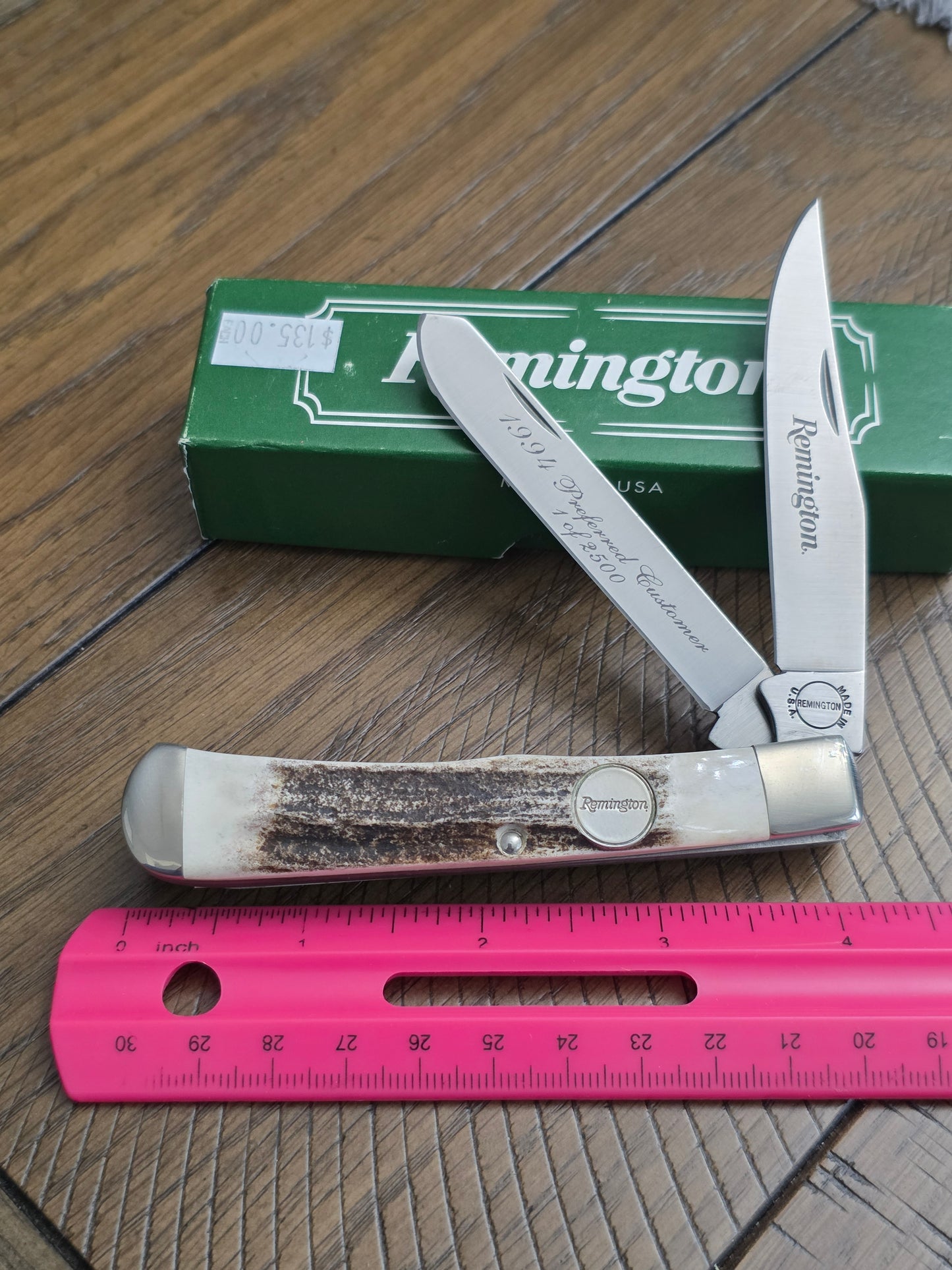 1994 Remington USA R12-S Stag Trapper NIB 1 of 2500