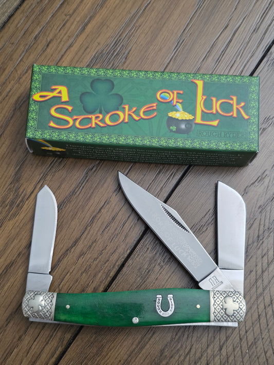 Rough Ryder - Stroke of Luck Large Stockman Pocket Knife - RR1057