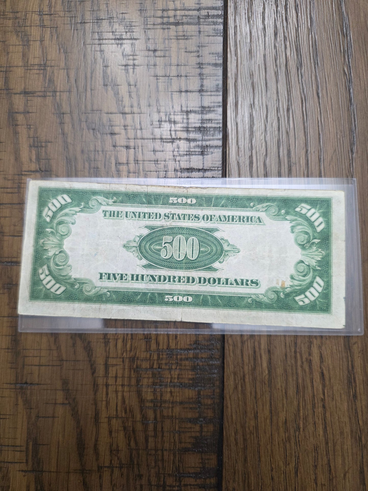 1934 Series $500 FRN McKinley Note Good Condition