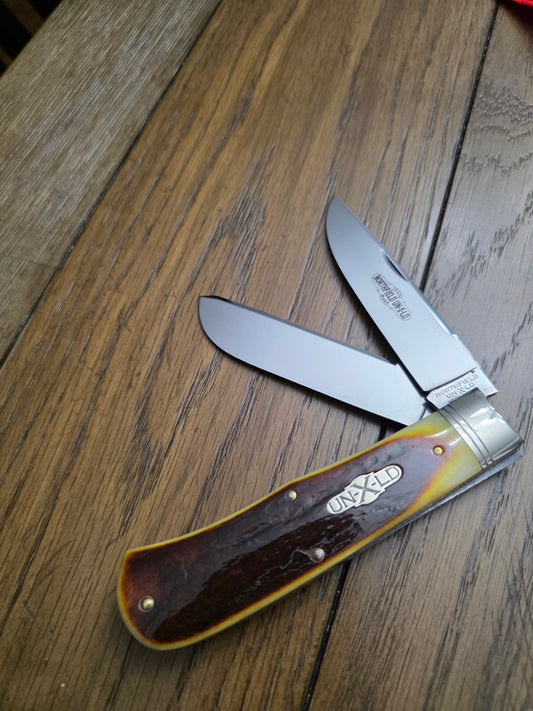 Great Eastern Cutlery Northfield #23 Pioneer Antique Autumn Bone Handles