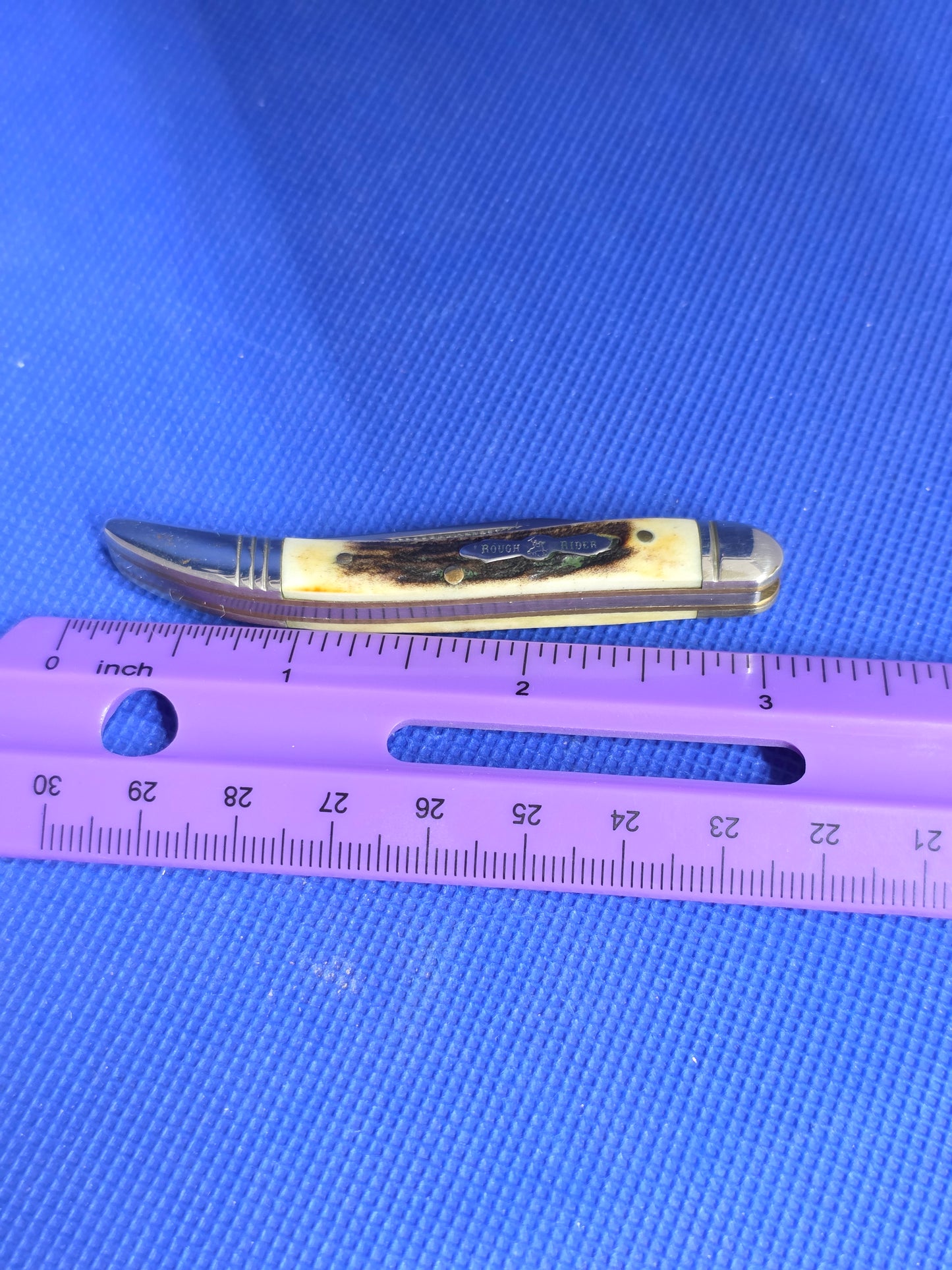Rough Ryder - Genuine Stag Tiny Toothpick - Rare Find