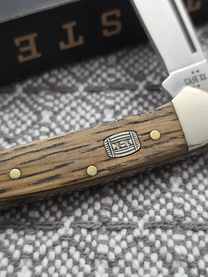 2026 Case XX Bourbon Barrel Wood Handle Baby Butterbean Exclusive 52808