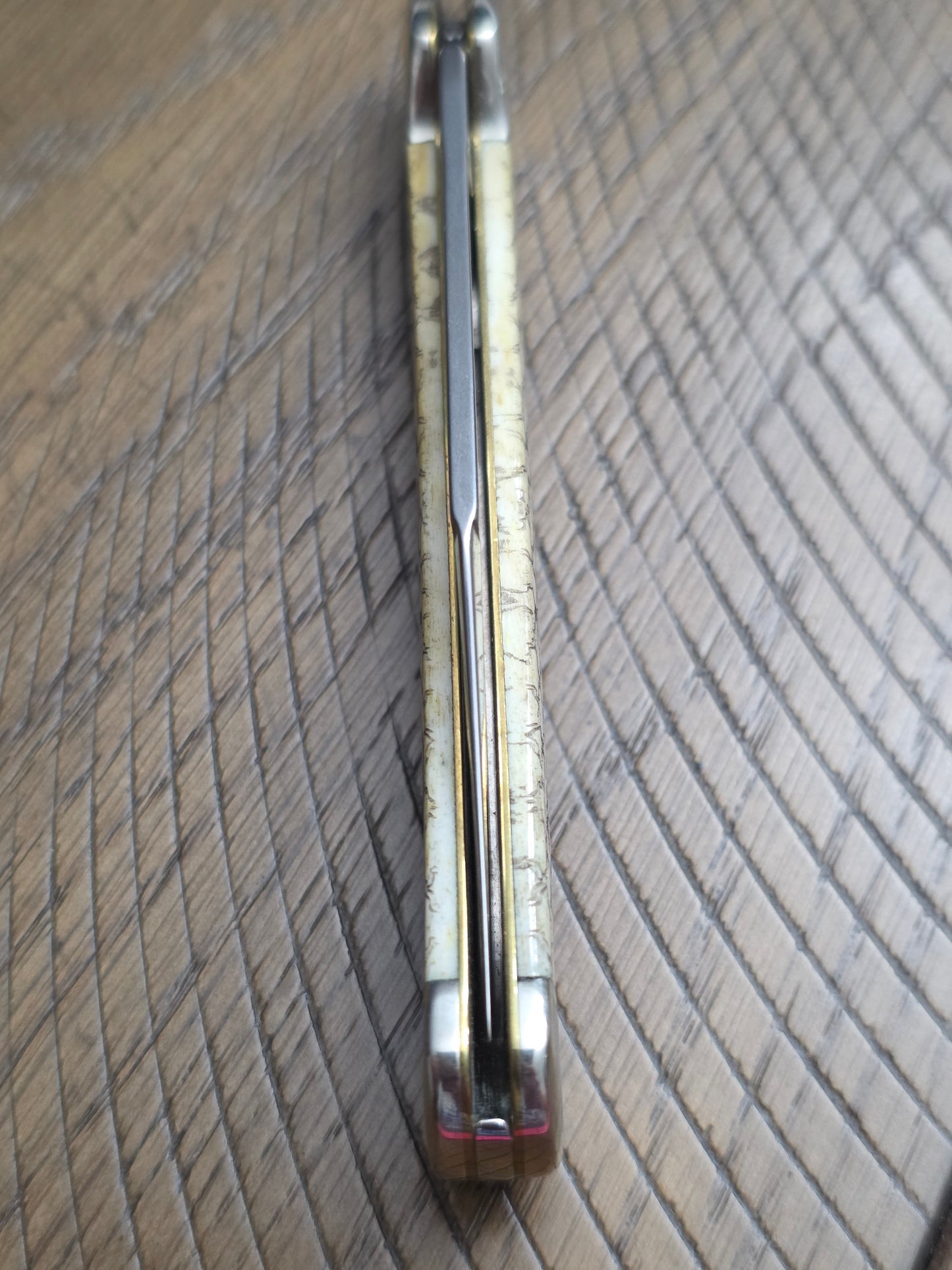 2004 Case XX Rattlesnake Jigged Copperlock Scrolled Bolsters SMKW SFO