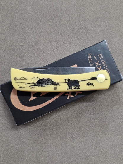Case XX - Yellow Sod Buster Jr. - Farm Series Cow - CA80032 FSC