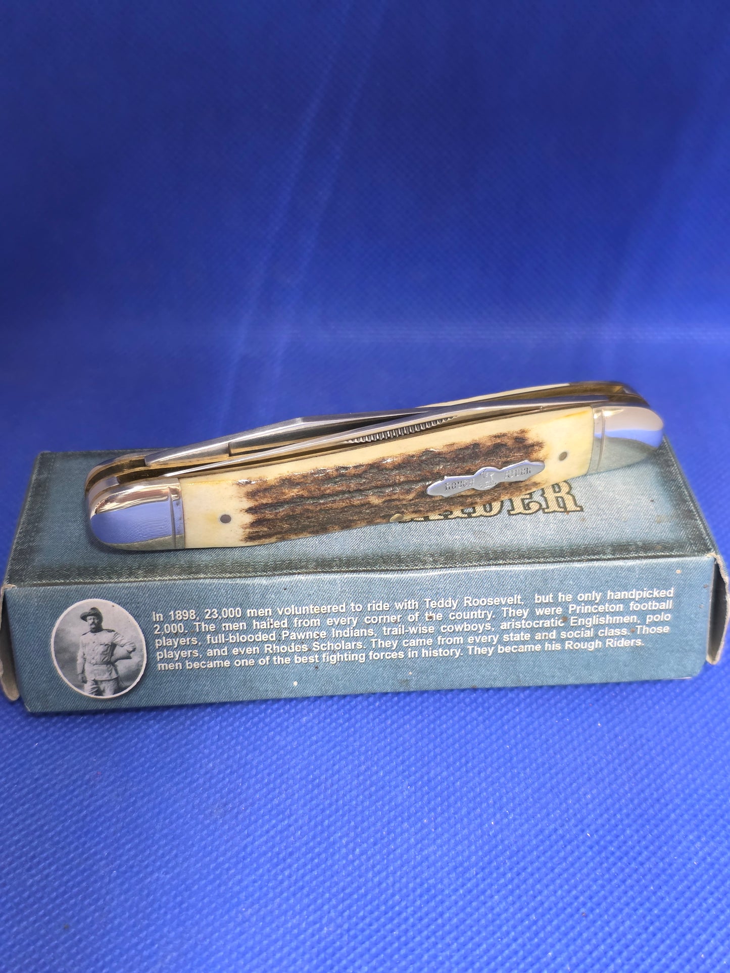 Rough Ryder - Genuine Stag Muskrat - Rare Find