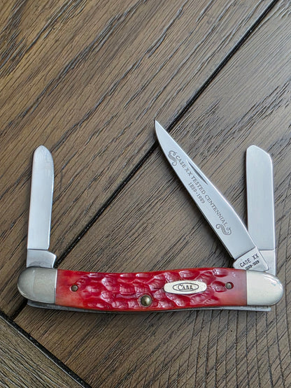 1989 Case XX R6318 Red Bone Stockman Centennial